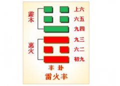 雷火丰卦断生辰八字与五行